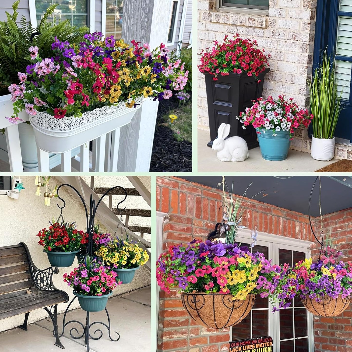 UV-resistant artificial outdoor flowers - image 6