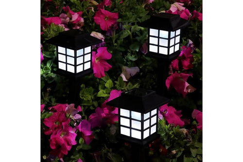 50% OFF NOW — 8-Pack Solar Pathway Lanterns – Auto-On at Dusk