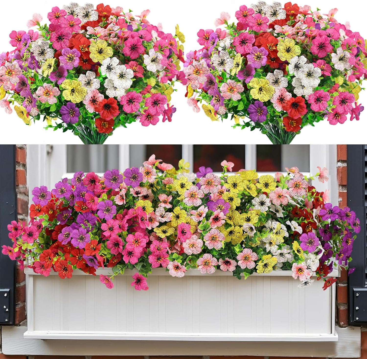 UV-resistant artificial outdoor flowers - image 1