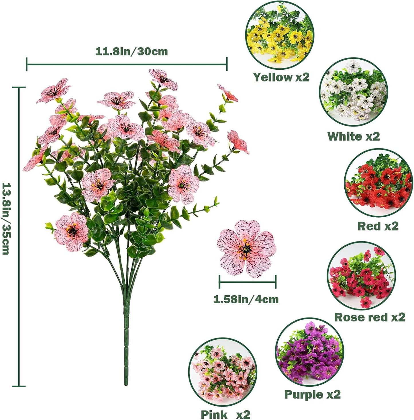 UV-resistant artificial outdoor flowers - image 4