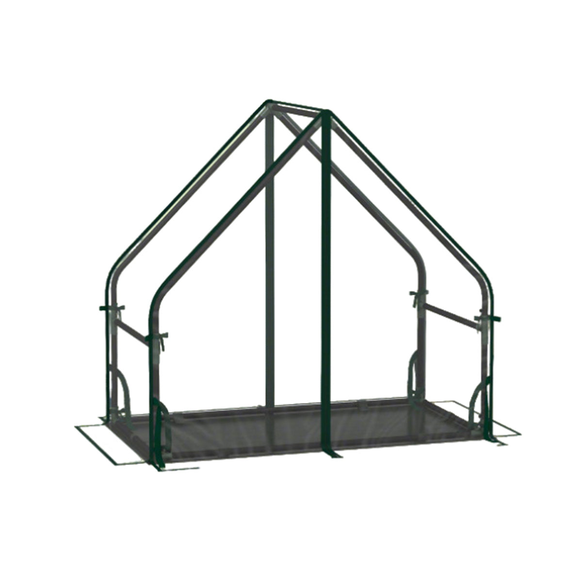 Portable Mini Greenhouse – 36 × 20 × 34 in, Clear PVC Cover